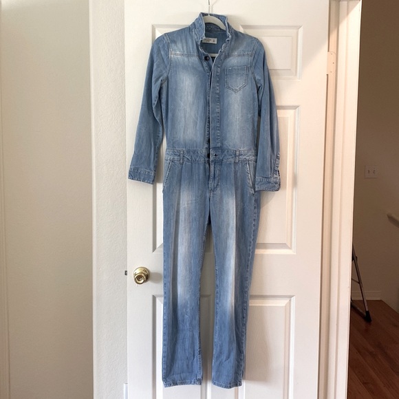 Abercrombie & Fitch Pants - Denim jumpsuit